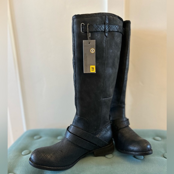 🌶️ *NWT* CAT Caterpillar Corrine Leathers Boots. Size 5.5 - Picture 2 of 7